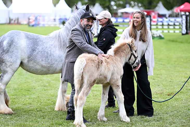 Adnan Maral, Nina Eichinger beim Welcome-Abend Pferd International 2023 auf der Olympia-Reitanlage in München Riem am 18.05.202 (©Foto: Agency People Image, Michael Tinnefeld)